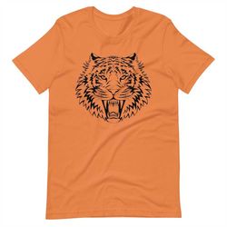 unisex ferocious bengal tiger tee, xs to 2xl, football, cincinnati, who thinks they gonna beat those bengals, jungle