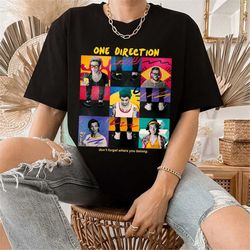 dont forget where you belong one direction t-shirt, one direction shirt, one direction merch, 1d gift, gift for fan 1d