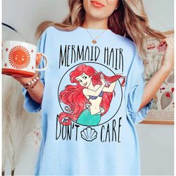 lovely little mermaid ariel shirt, little mermaid ariel shirt, ariel shirt, princess shirts, disney princess shirts, gif