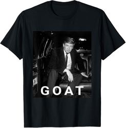 trump goat shirt republican conservative gift trump 2024 t-shirt n1