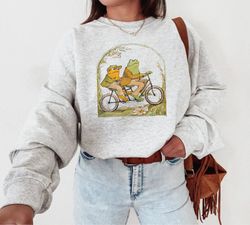 frog and toad sweatshirt , vintage classic book crewneck, cottagecore hoodie, gift for best friend,cottagecore aesthetic
