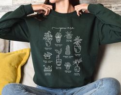 plant sweatshirt, botanical sweatshirt ,plant lady shirt, gardening gift, christian sweatshirt, succulent hoodie, bible
