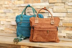 backpack, crossbody bag, shoulder bag, handbag, corduroy bag