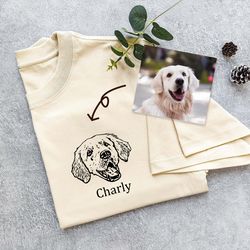 personalized pet hot stamping t-shirt,custom dog shirt,custom pet portrait,dog cat t shirt,custom pet gifts