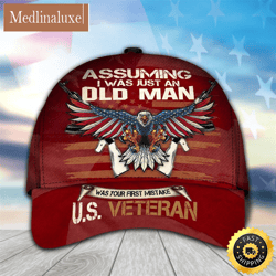 assuming i was just an old man u.s veteran cap