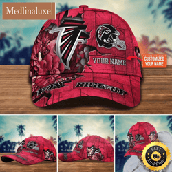 atlanta falcons baseball cap flower custom trending cap