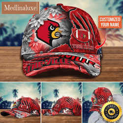 ncaa louisville cardinals baseball cap custom hat for fans new arrivals