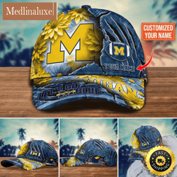 ncaa michigan wolverines baseball cap custom hat for fans new arrivals
