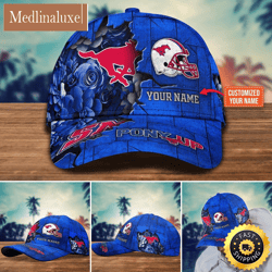 NCAA SMU Mustangs Baseball Cap Custom Hat For Fans