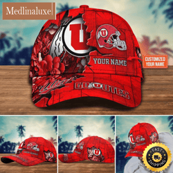 ncaa utah utes baseball cap custom hat for fans