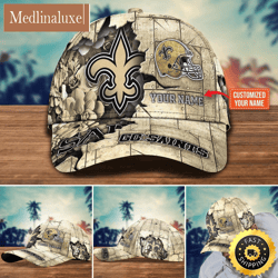 new orleans saints baseball cap flower custom trending cap