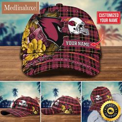 NFL Arizona Cardinals Baseball Cap Flower Trending Custom Cap