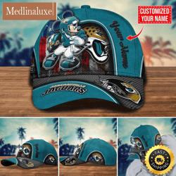 nfl jacksonville jaguars baseball cap mickey cap trending custom cap