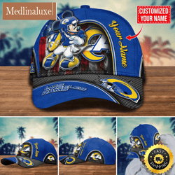 nfl los angeles rams baseball cap mickey cap trending custom cap