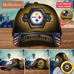 NFL Pittsburgh Steelers Baseball Cap Best Trending Custom Name Cap