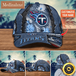 nfl tennessee titans baseball cap flag flower trending custom cap
