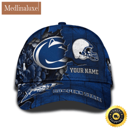 personalized ncaa penn state nittany lions all over print baseball cap show your pride