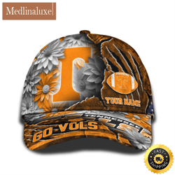 Personalized NCAA Tennessee Volunteers All Over Print Baseball Cap The Perfect Way To Rep Your Team