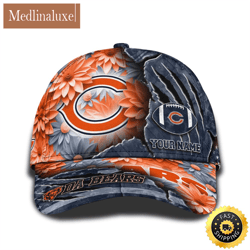 personalized nfl chicago bears all over print baseball cap the perfect way to rep your team