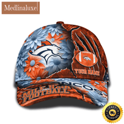 personalized nfl denver broncos all over print baseball cap the perfect way to rep your team