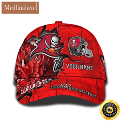 personalized nfl tampa bay buccaneers all over print baseball cap show your pride