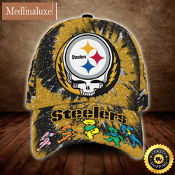 pittsburgh steelers x grateful dead all over print 3d classic cap