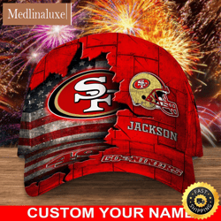 san francisco 49ers baseball cap custom cap go sports teams