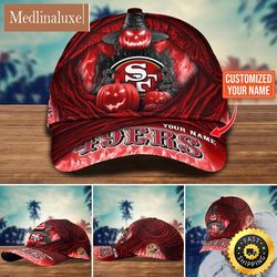 san francisco 49ers baseball cap halloween custom cap for fans