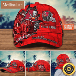 tampa bay buccaneers baseball cap flower custom trending cap
