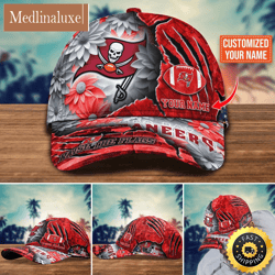 tampa bay buccaneers baseball cap flower new trending custom cap for fan