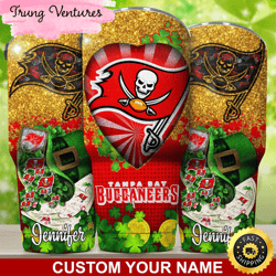 custom name nfl tampa bay buccaneers tumbler nfl patricks day tumbler