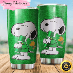 snoopy 7up gift for lover travel tumbler