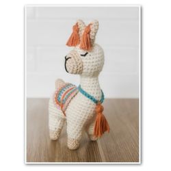 crochet pattern drama llama amigurumi, amigurumi pattern, digital download, pdf crochet pattern