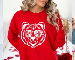 mama bear sweatshirt, cute mama shirt, mom life sweatshirt, new mom gift, baby shower gift, mothers day gift, mom shirt,