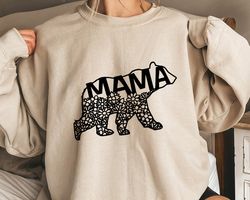 mama bear sweatshirt, mothers day gift, mama bear crewneck, cute mama shirt, mom life sweatshirt, new mom gift, baby sho