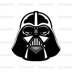 Darth Vader Face Star Wars Movie SVG