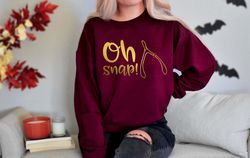 oh snap sweatshirt, hello pumpkin shirt, fall vibes shirt, peace love thanksgiving shirt,family thanksgiving shirt, happ