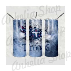 Tennessee Titans Tumbler, Tennessee Titans Wrap, Tennessee Titans Design, NFL Tumbler Png, Sport Tumbler, Nfl Wrap, Nfl