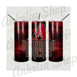 Arizona Diamondbacks Tumbler, Arizona Diamondbacks Wrap, Arizona Diamondbacks Design, MLB Tumbler Png, Sport Tumbler, Ml