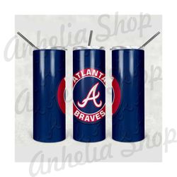 Atlanta Braves Tumbler, Atlanta Braves Wrap, Atlanta Braves Design, MLB Tumbler Png, Sport Tumbler, Mlb Wrap, Mlb 20oz