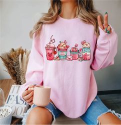 womens valentines day sweatshirt  valentine coffee sweatshirt  womens valentines day sweater  valentines day gift  coffe