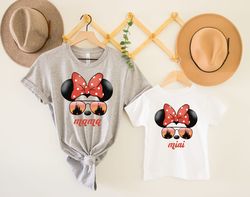 mama mini matching shirt, disney gift, mother daughter shirts, matching mommy and me shirt, new mom gift idea, baby and