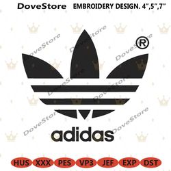 adidas leaf basic logo embroidery download file