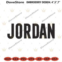 jordan brand logo wordmark embroidery download file