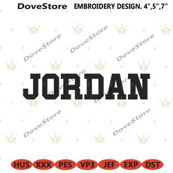 jordan varsity logo embroidery design download