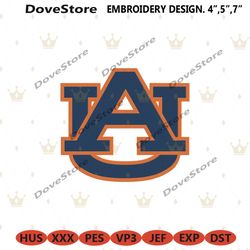 auburn tigers football logo embroidery, auburn tigers embroidery, auburn tigers design file