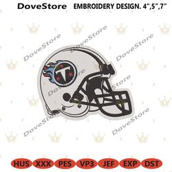 tennessee titans football helmet logo machine embroidery