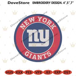 new york giants embroidery files, nfl embroidery files, new york giants file