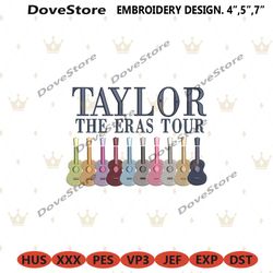 the eras tour machine embroidery files, taylor swift concert embroidery files design, 1989 taylor swift embroidery desig