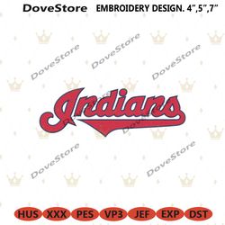 cleveland guardians curves transparent logo machine embroidery digitizing